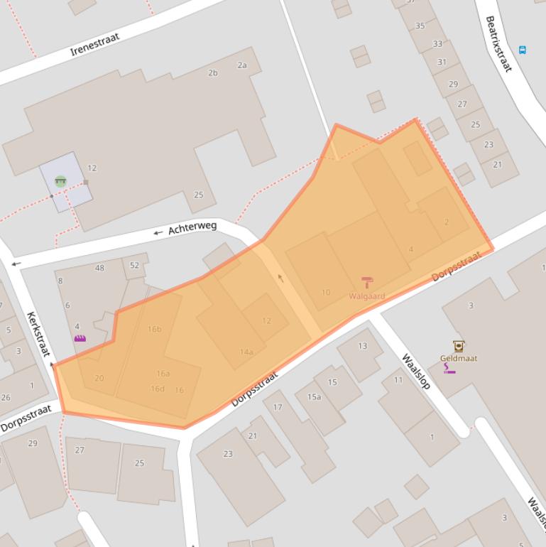 Kaart van postcodegebied 3171EG.