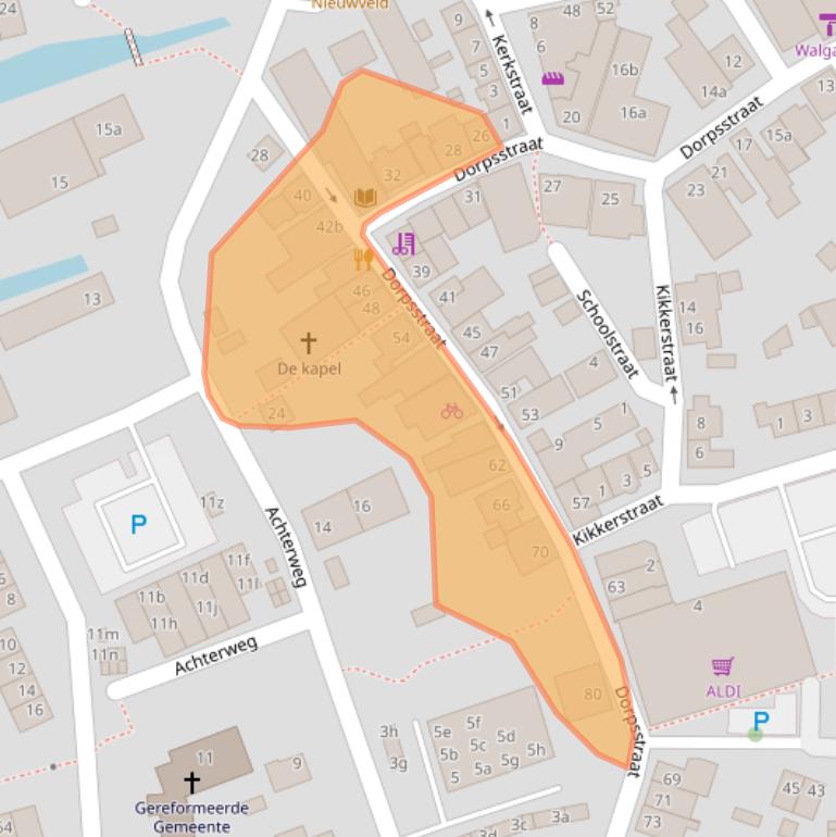 Kaart van postcodegebied 3171EH.