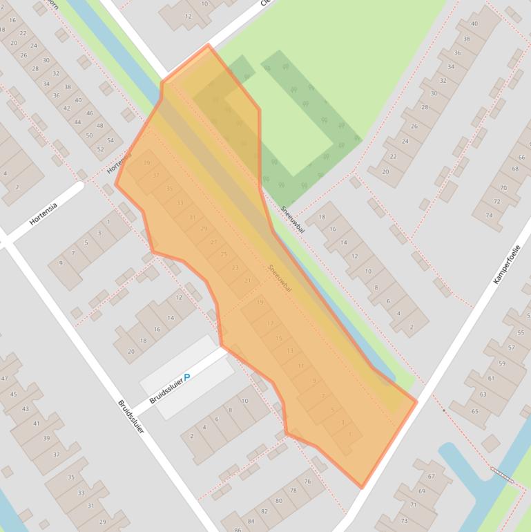 Kaart van postcodegebied 3171PH.