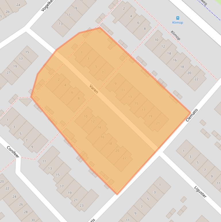 Kaart van postcodegebied 3171PW.