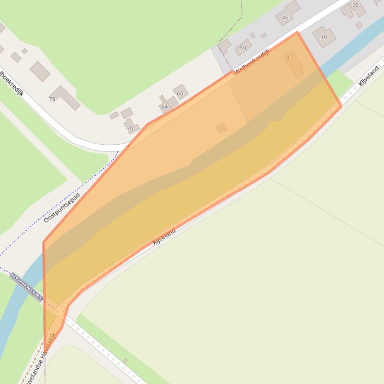 Kaart van postcodegebied 3171VB.