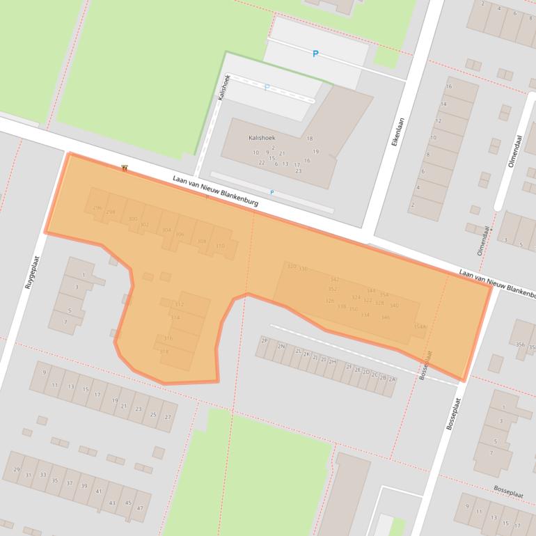 Kaart van postcodegebied 3181AM.