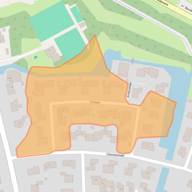 Kaart van postcodegebied 3181CD.