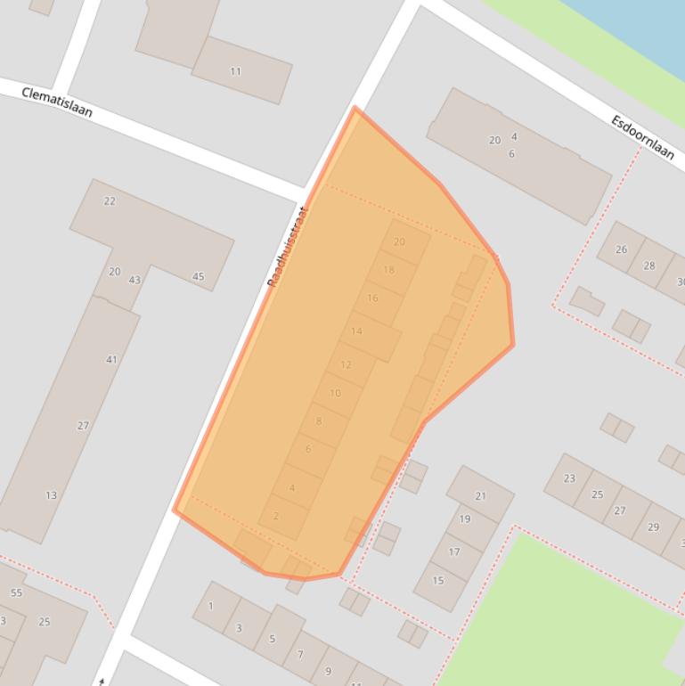 Kaart van postcodegebied 3181CJ.