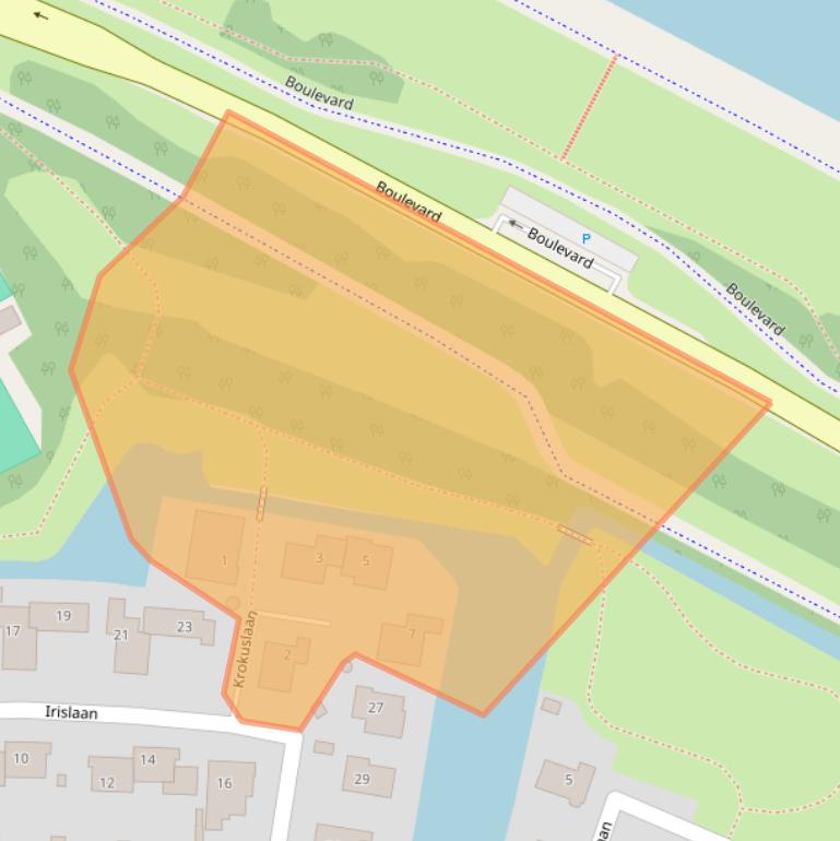 Kaart van postcodegebied 3181CK.