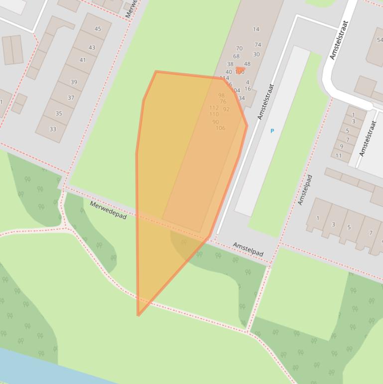 Kaart van postcodegebied 3181EC.