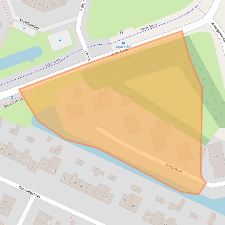 Kaart van postcodegebied 3181GN.
