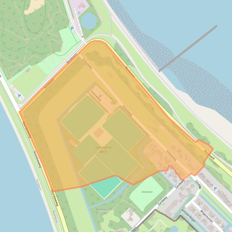 Kaart van postcodegebied 3181HT.