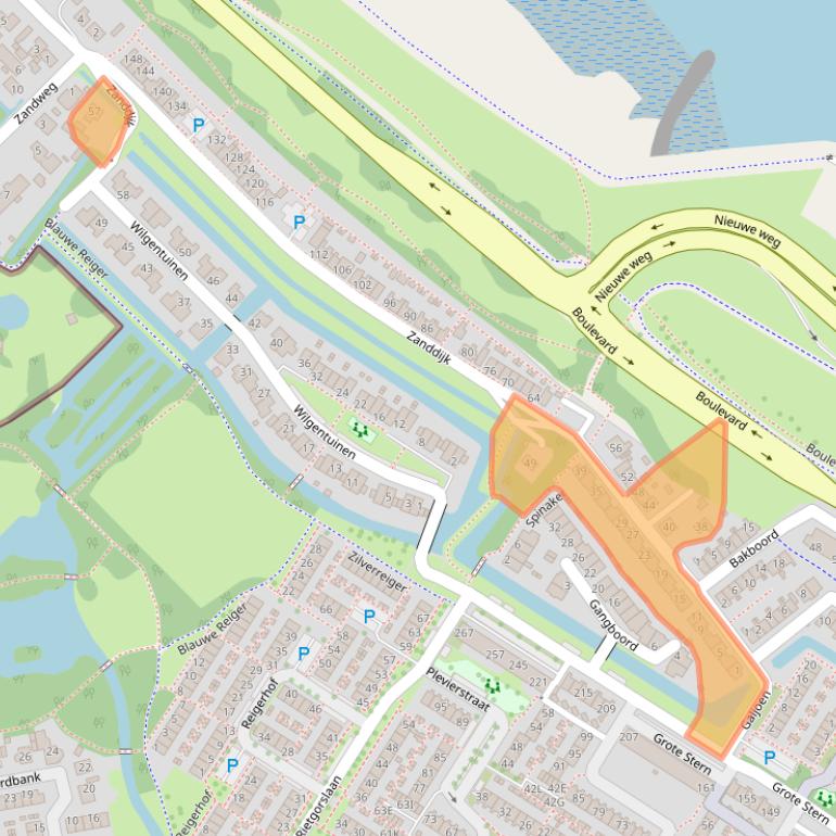 Kaart van postcodegebied 3181HV.