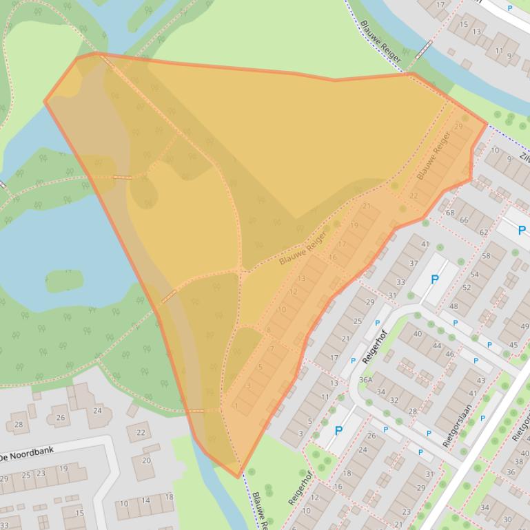Kaart van postcodegebied 3181KA.