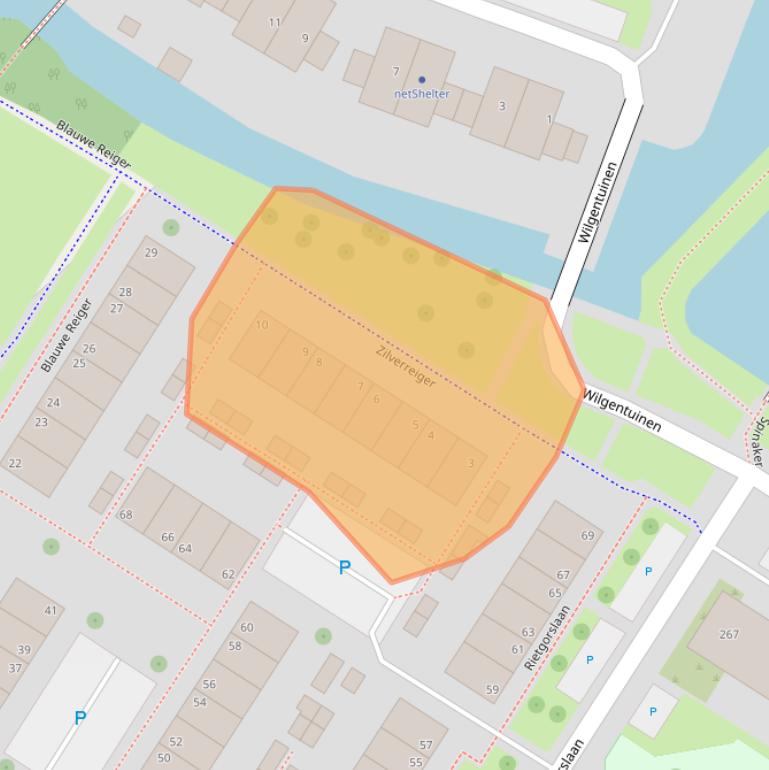 Kaart van postcodegebied 3181KC.