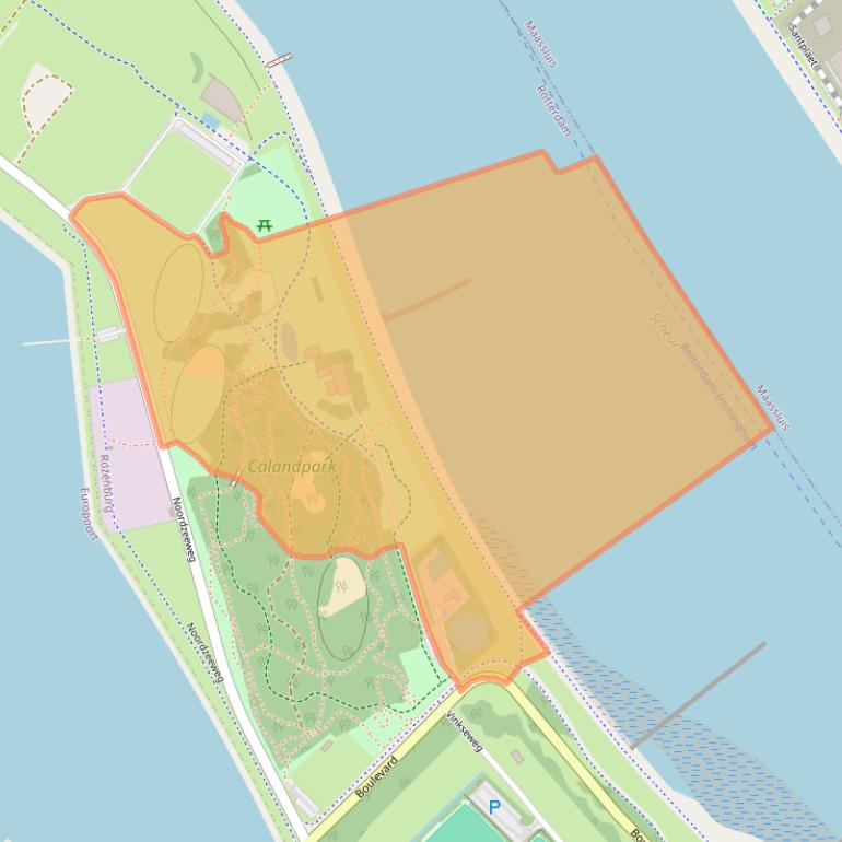 Kaart van postcodegebied 3181LK.