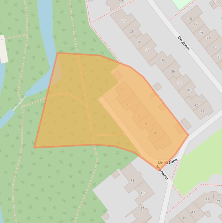 Kaart van postcodegebied 3181MC.