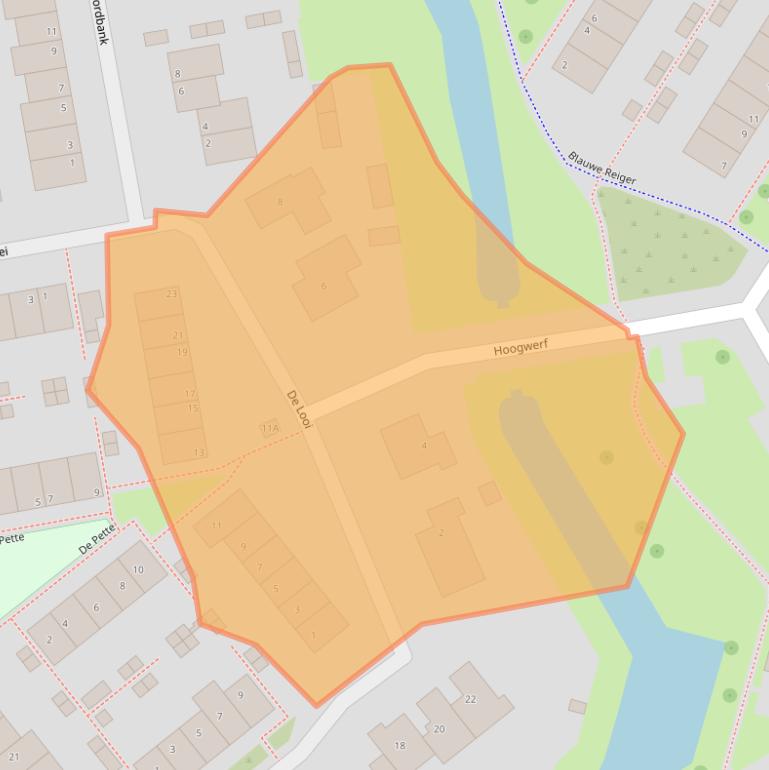 Kaart van postcodegebied 3181ME.