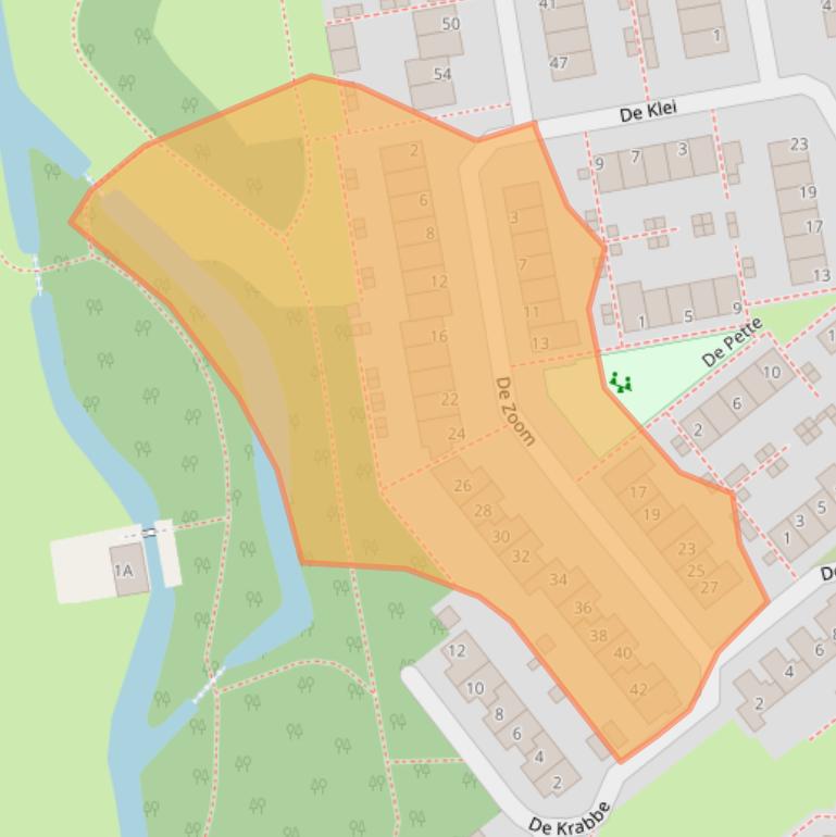 Kaart van postcodegebied 3181MK.