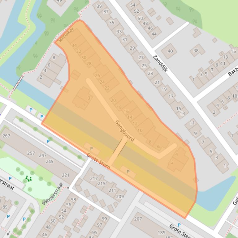 Kaart van postcodegebied 3181NK.