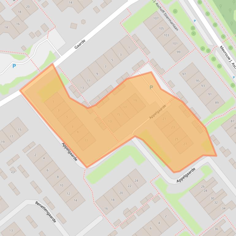 Kaart van postcodegebied 3181PB.