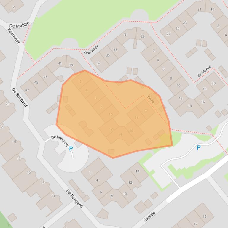 Kaart van postcodegebied 3181PD.