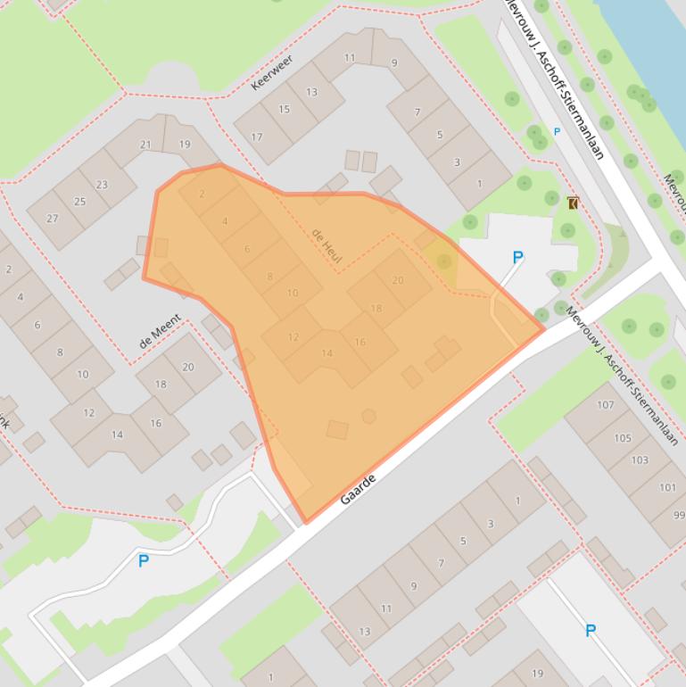 Kaart van postcodegebied 3181PG.