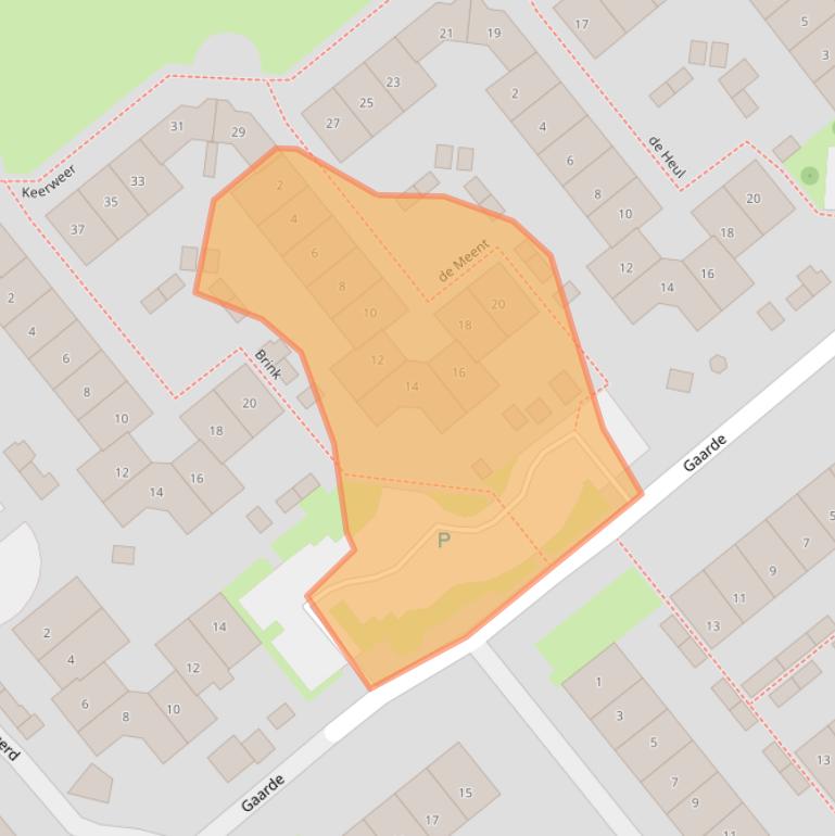 Kaart van postcodegebied 3181PH.