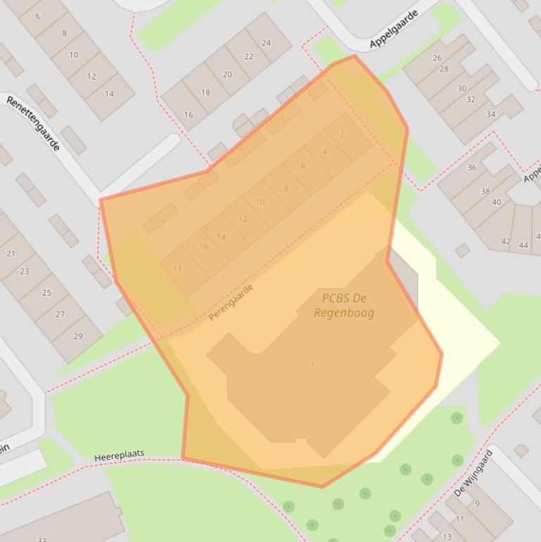 Kaart van postcodegebied 3181PV.