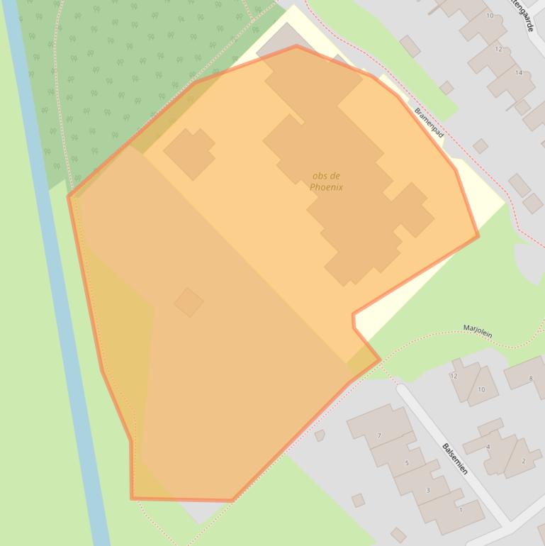 Kaart van postcodegebied 3181PX.