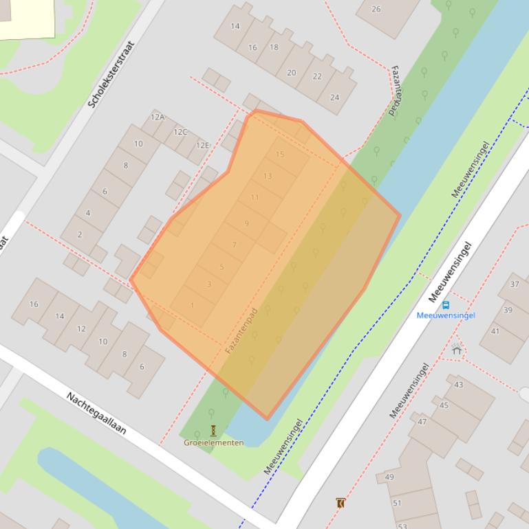 Kaart van postcodegebied 3181SB.