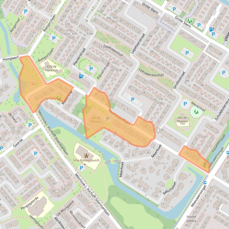 Kaart van postcodegebied 3181SL.