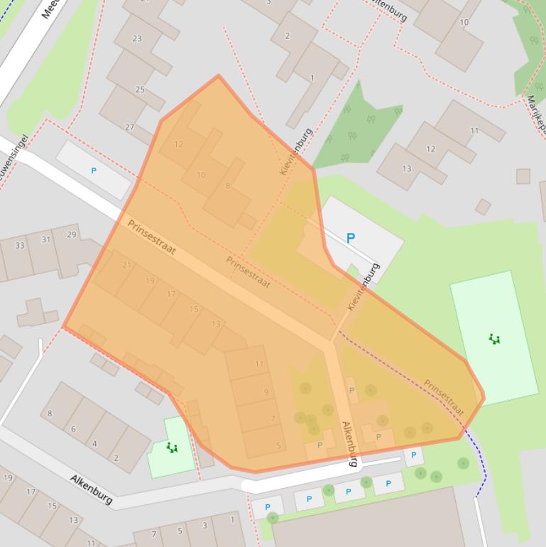 Kaart van postcodegebied 3181SM.