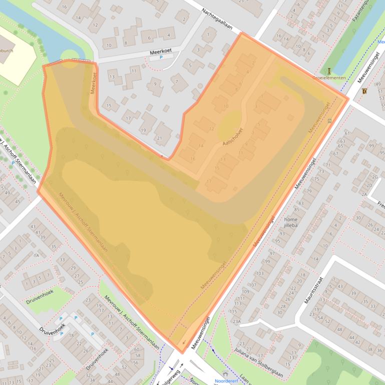 Kaart van postcodegebied 3181TR.