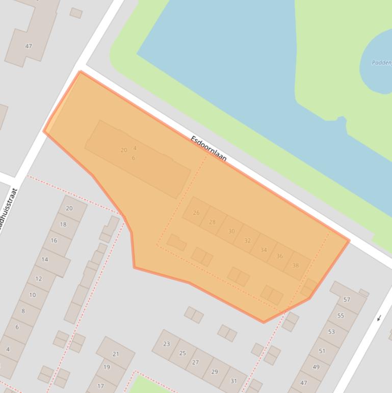 Kaart van postcodegebied 3181XC.