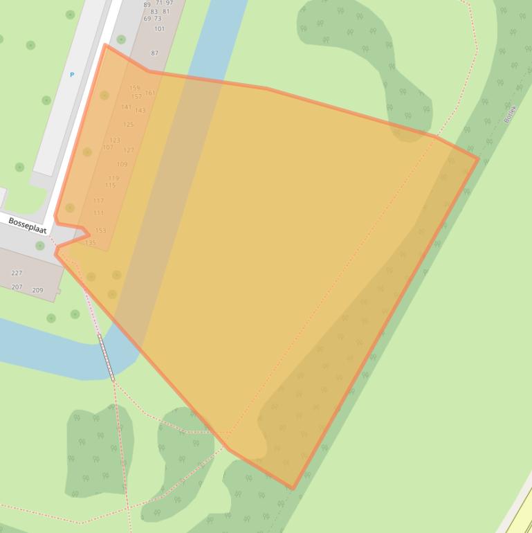 Kaart van postcodegebied 3181ZC.