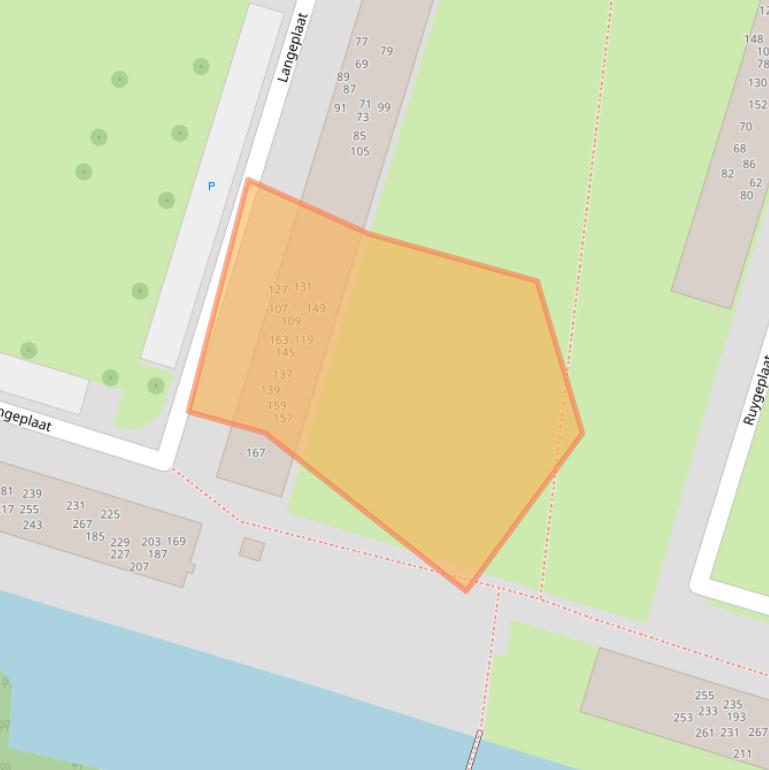 Kaart van postcodegebied 3181ZK.