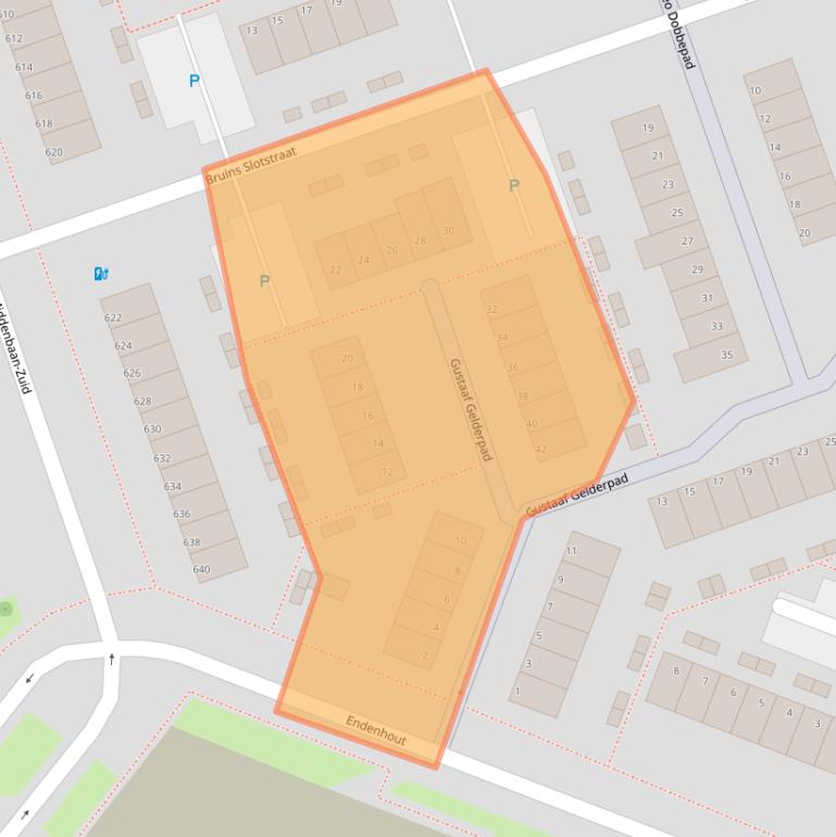 Kaart van postcodegebied 3191AD.