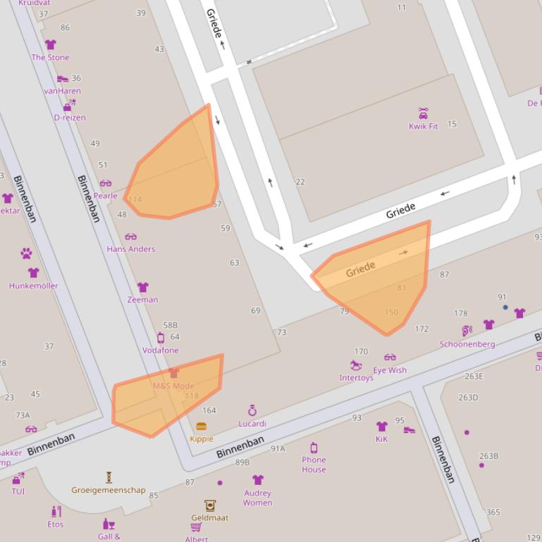 Kaart van postcodegebied 3191CK.