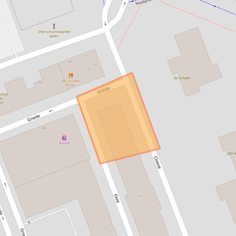 Kaart van postcodegebied 3191EA.