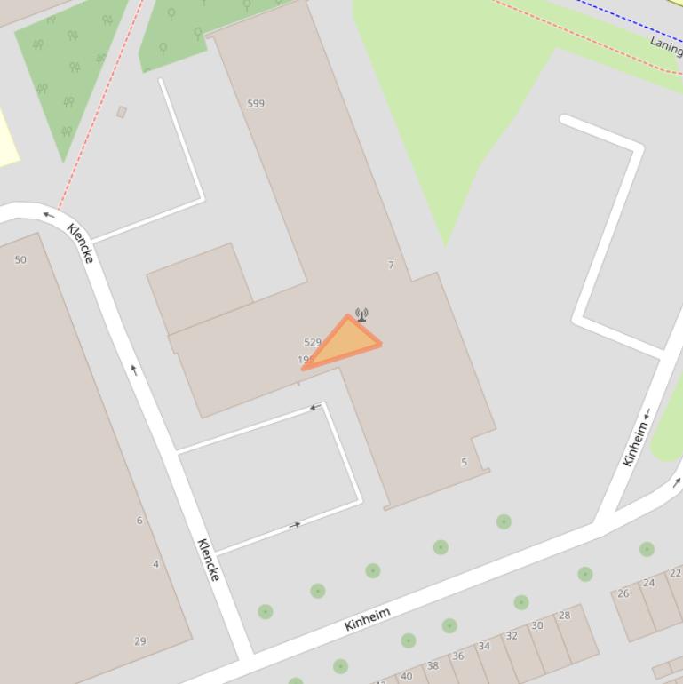 Kaart van postcodegebied 3191VN.