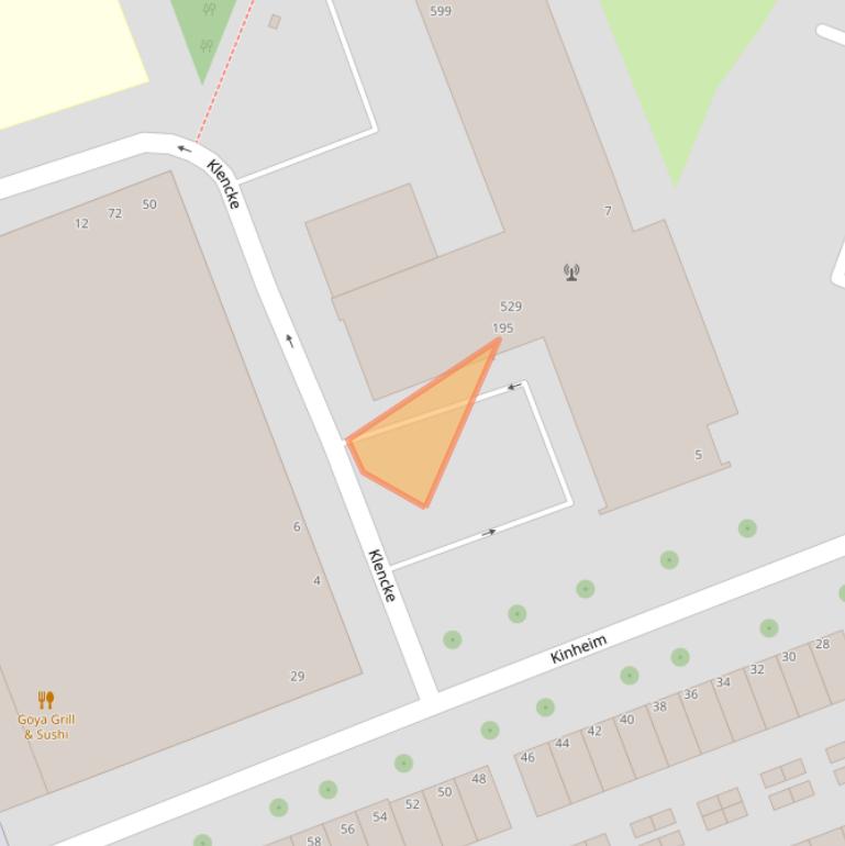 Kaart van postcodegebied 3191VW.