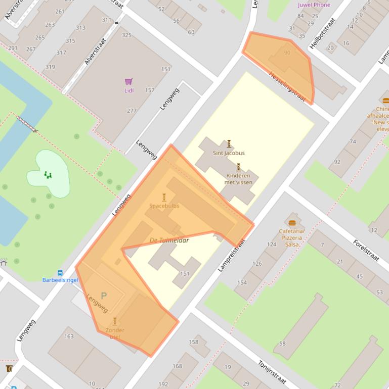 Kaart van postcodegebied 3192BM.