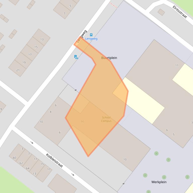 Kaart van postcodegebied 3192CA.