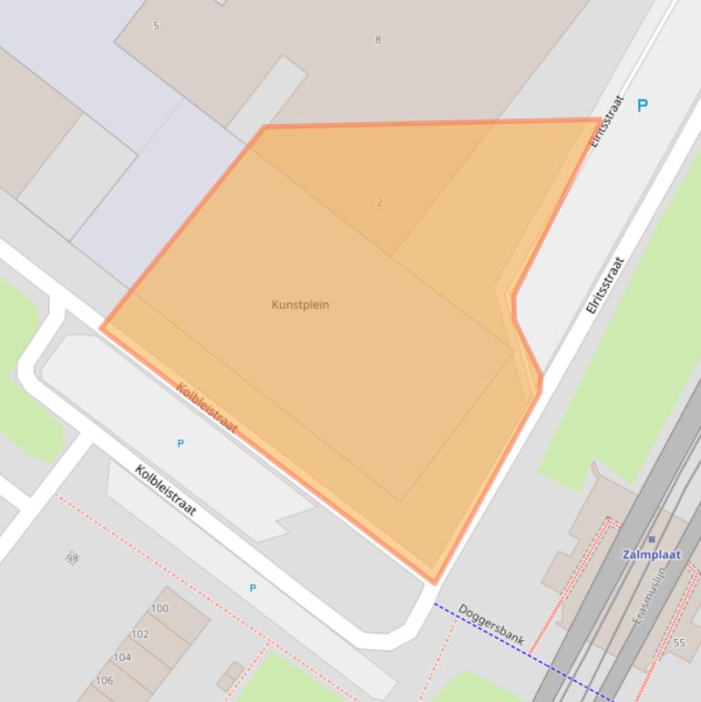 Kaart van postcodegebied 3192CG.