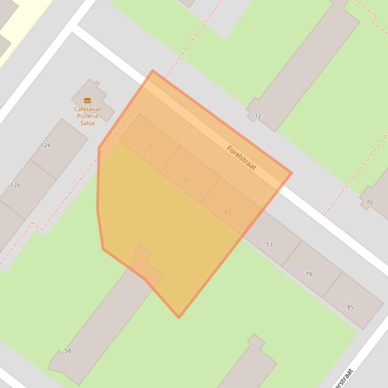 Kaart van postcodegebied 3192CJ.