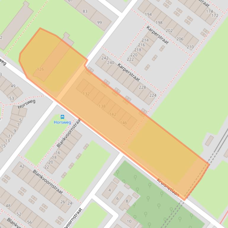 Kaart van postcodegebied 3192EE.