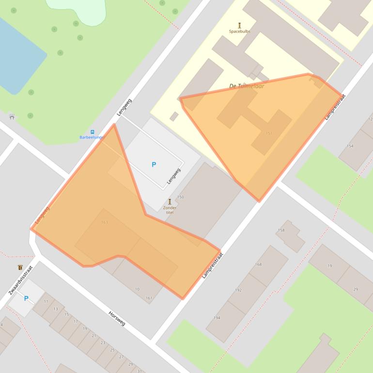 Kaart van postcodegebied 3192EG.