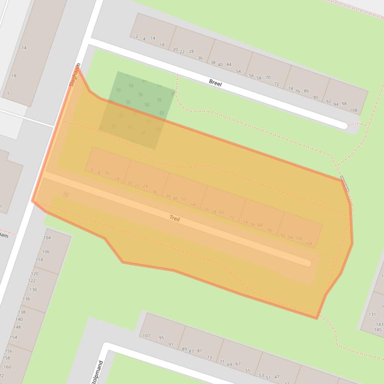 Kaart van postcodegebied 3192HJ.