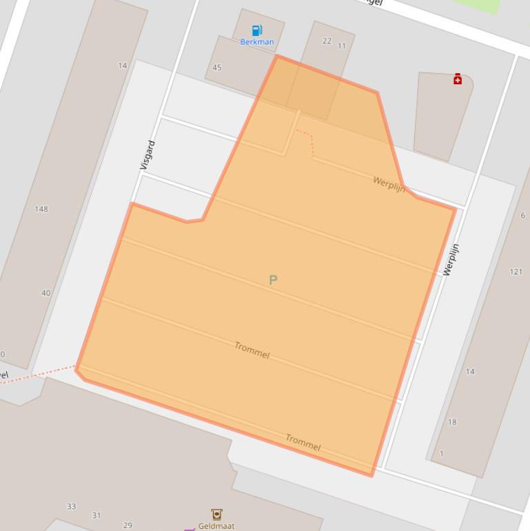 Kaart van postcodegebied 3192HL.