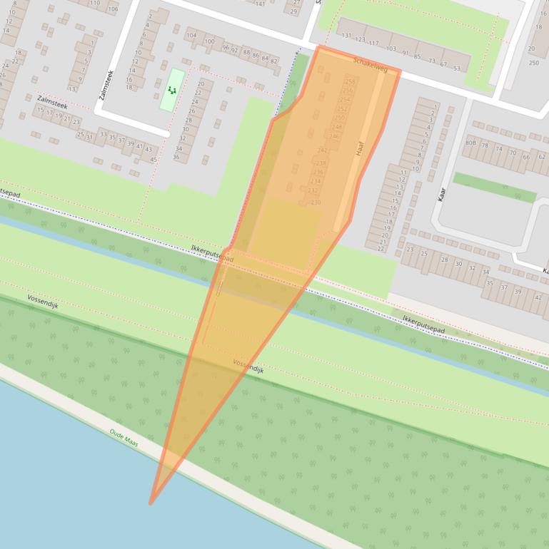 Kaart van postcodegebied 3192MA.