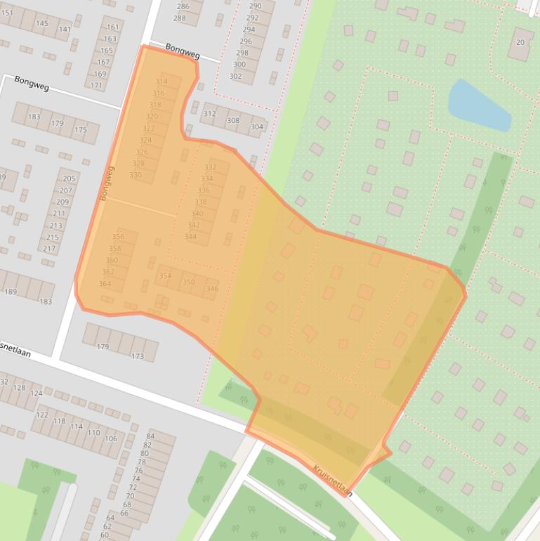 Kaart van postcodegebied 3192NG.