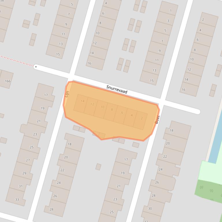 Kaart van postcodegebied 3192NL.