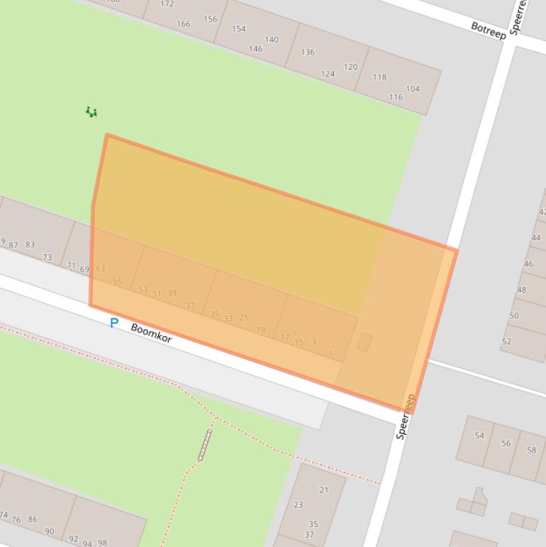 Kaart van postcodegebied 3192PA.